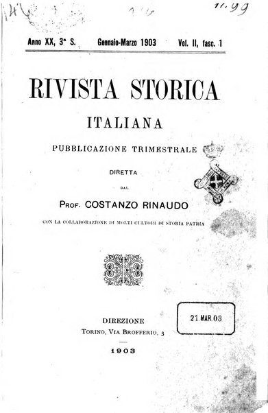 Rivista storica italiana