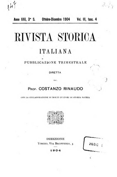 Rivista storica italiana