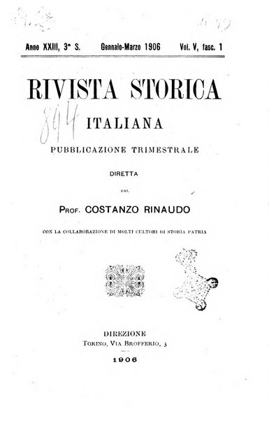 Rivista storica italiana