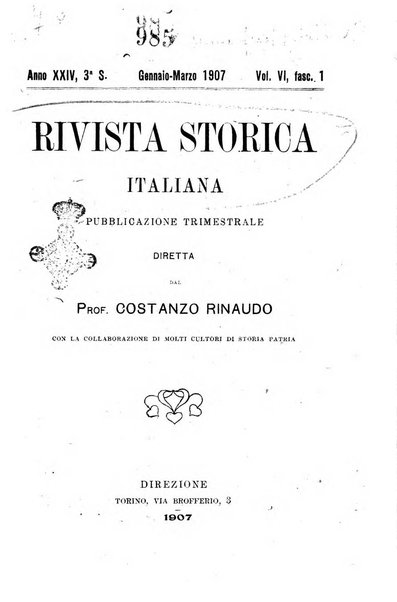 Rivista storica italiana