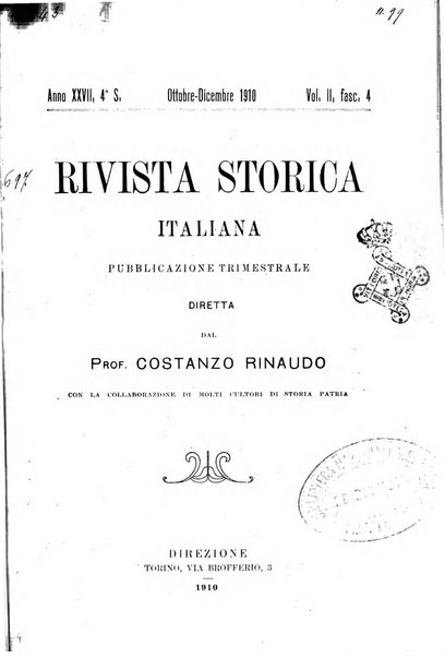 Rivista storica italiana