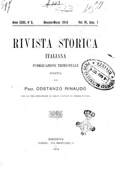 Rivista storica italiana