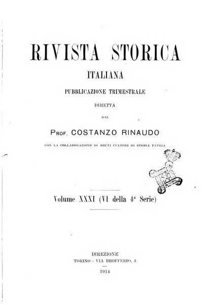 Rivista storica italiana