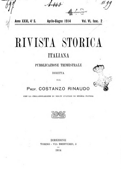 Rivista storica italiana