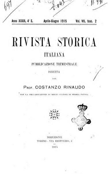 Rivista storica italiana