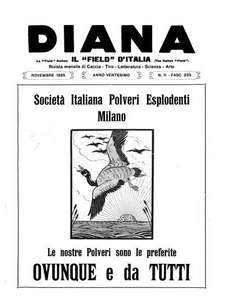 Diana rivista venatoria quindicinale