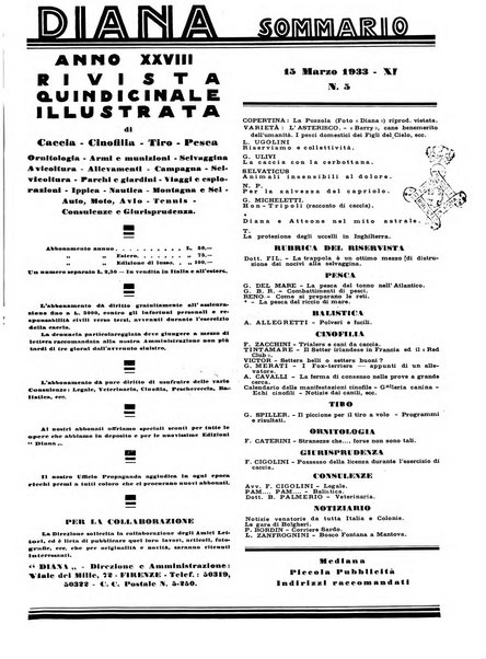 Diana rivista venatoria quindicinale