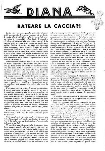 Diana rivista venatoria quindicinale