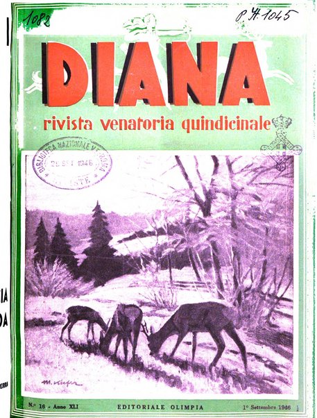 Diana rivista venatoria quindicinale