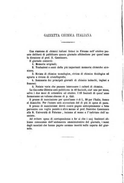 Gazzetta chimica italiana