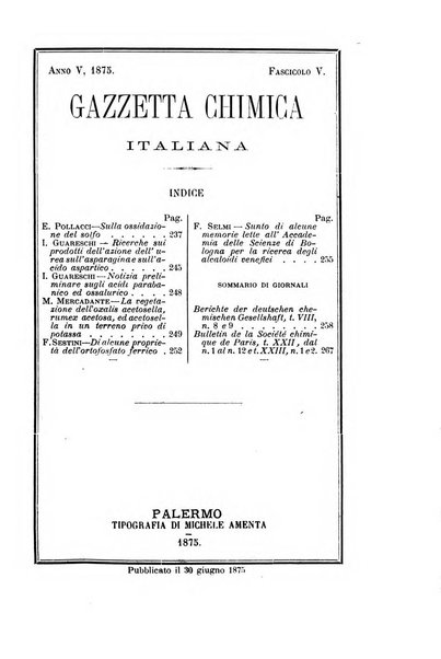 Gazzetta chimica italiana