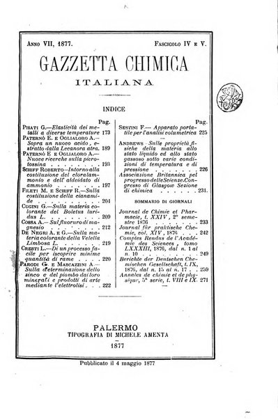 Gazzetta chimica italiana