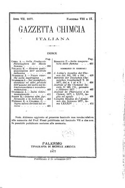 Gazzetta chimica italiana