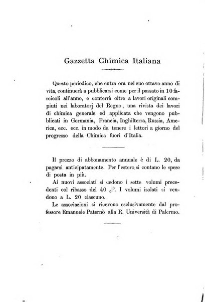 Gazzetta chimica italiana