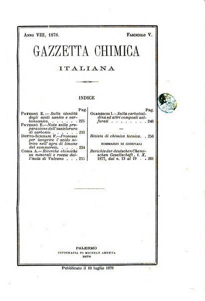 Gazzetta chimica italiana