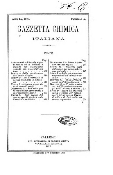 Gazzetta chimica italiana