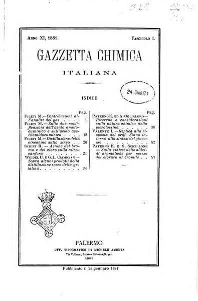 Gazzetta chimica italiana