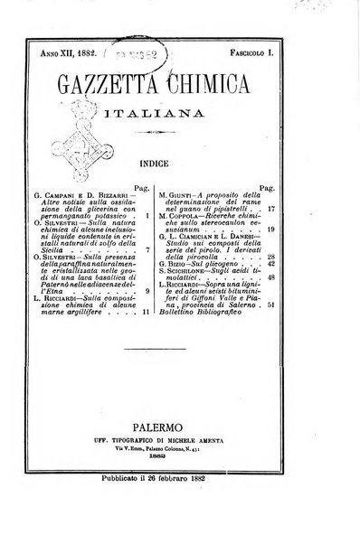 Gazzetta chimica italiana