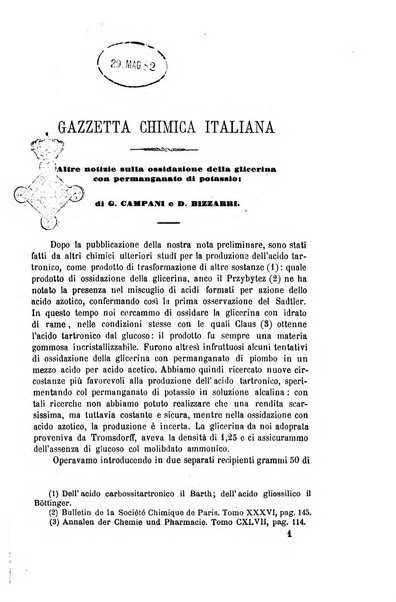 Gazzetta chimica italiana