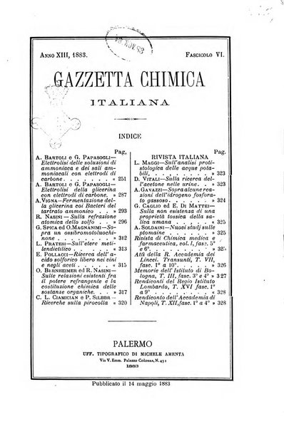 Gazzetta chimica italiana