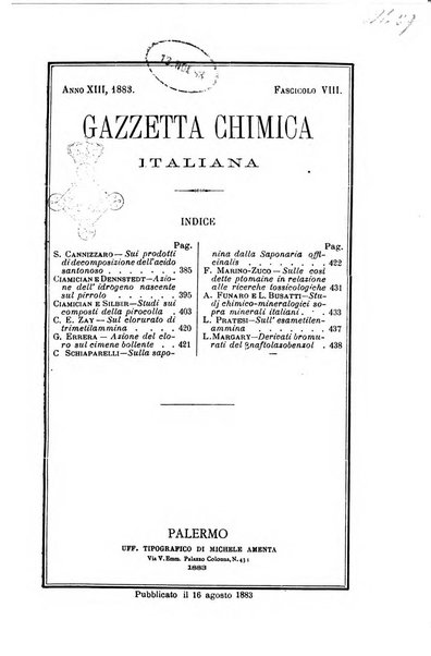 Gazzetta chimica italiana