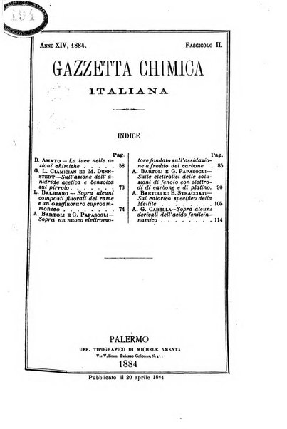 Gazzetta chimica italiana