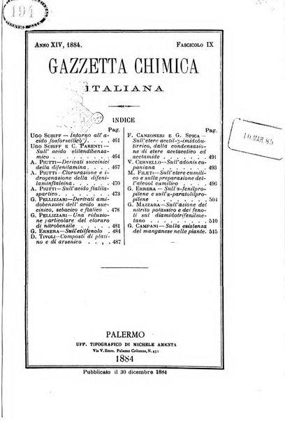 Gazzetta chimica italiana