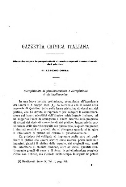 Gazzetta chimica italiana