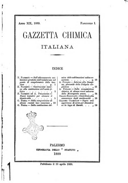 Gazzetta chimica italiana