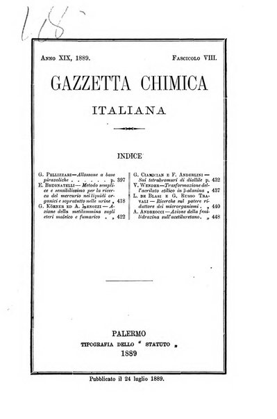 Gazzetta chimica italiana