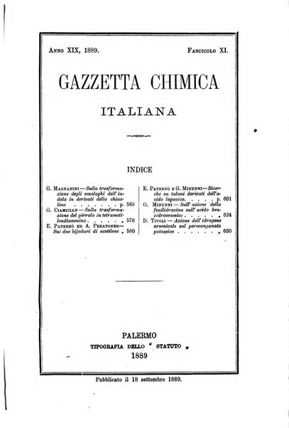 Gazzetta chimica italiana