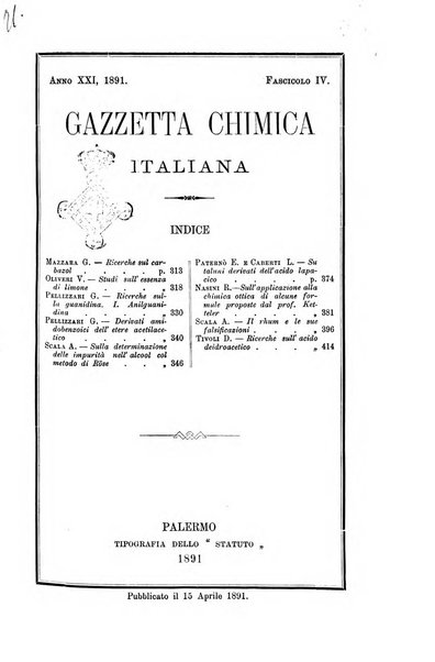 Gazzetta chimica italiana