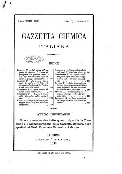 Gazzetta chimica italiana