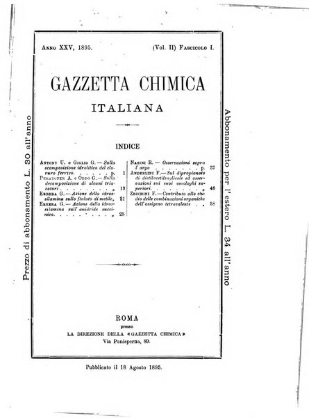 Gazzetta chimica italiana