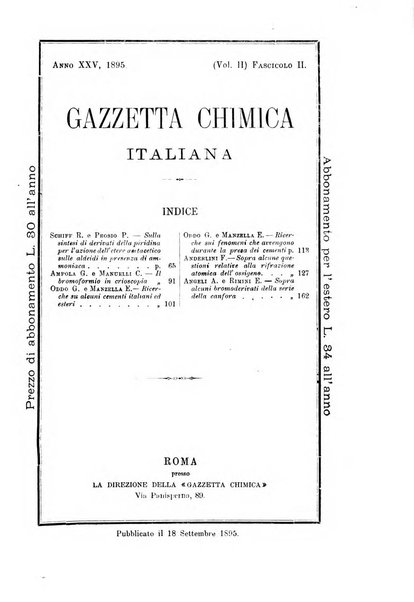 Gazzetta chimica italiana