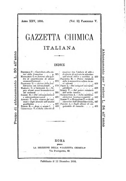 Gazzetta chimica italiana