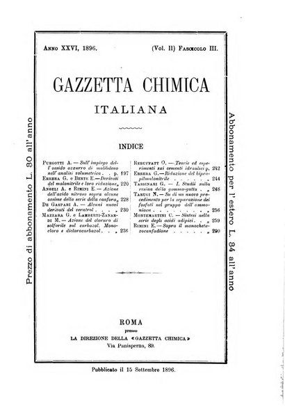 Gazzetta chimica italiana