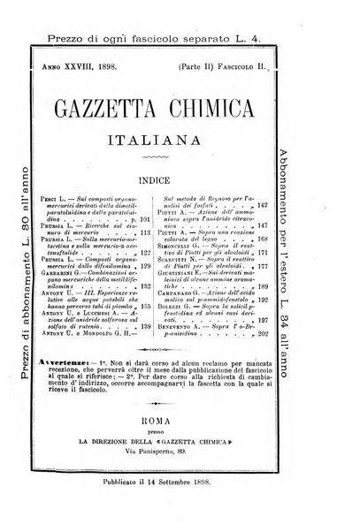 Gazzetta chimica italiana