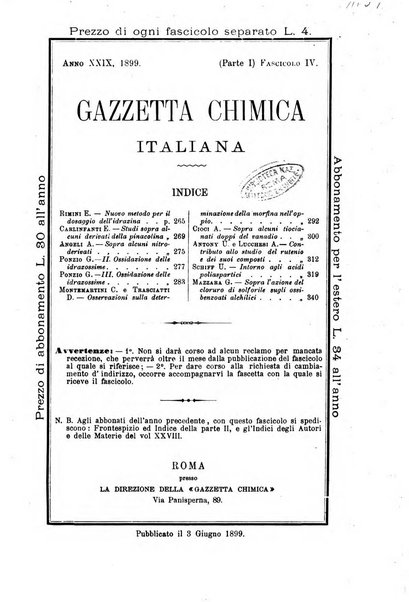 Gazzetta chimica italiana