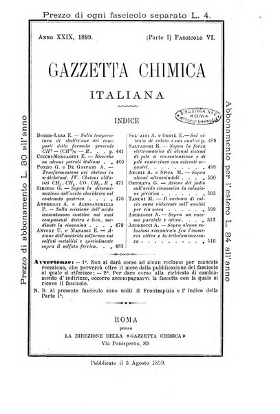 Gazzetta chimica italiana