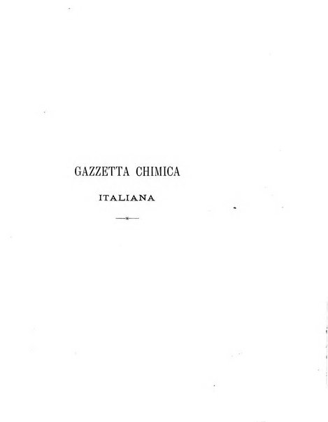 Gazzetta chimica italiana