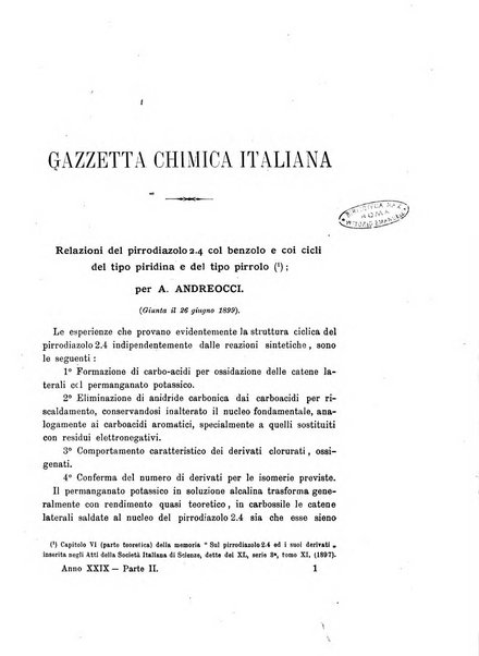 Gazzetta chimica italiana