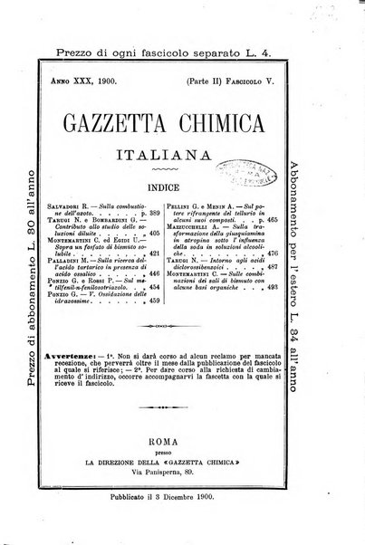 Gazzetta chimica italiana