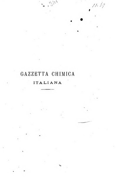 Gazzetta chimica italiana