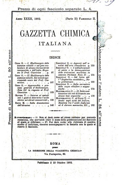 Gazzetta chimica italiana