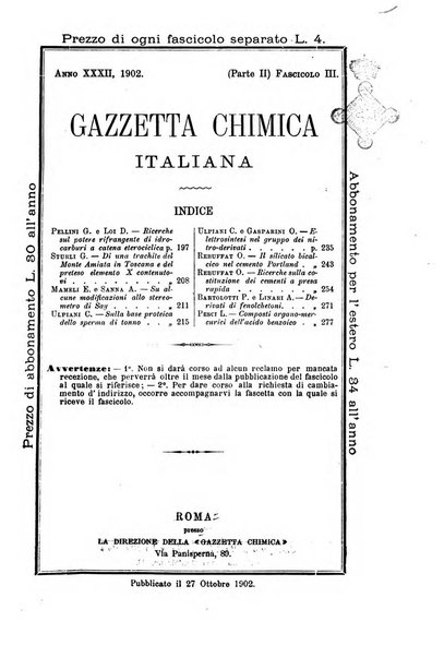 Gazzetta chimica italiana