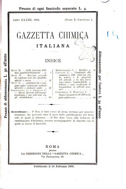 Gazzetta chimica italiana