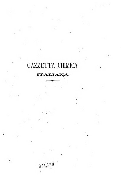 Gazzetta chimica italiana