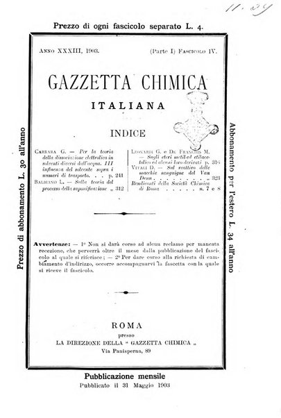 Gazzetta chimica italiana