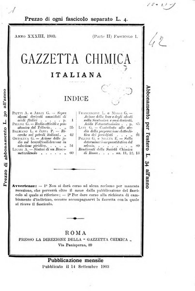 Gazzetta chimica italiana